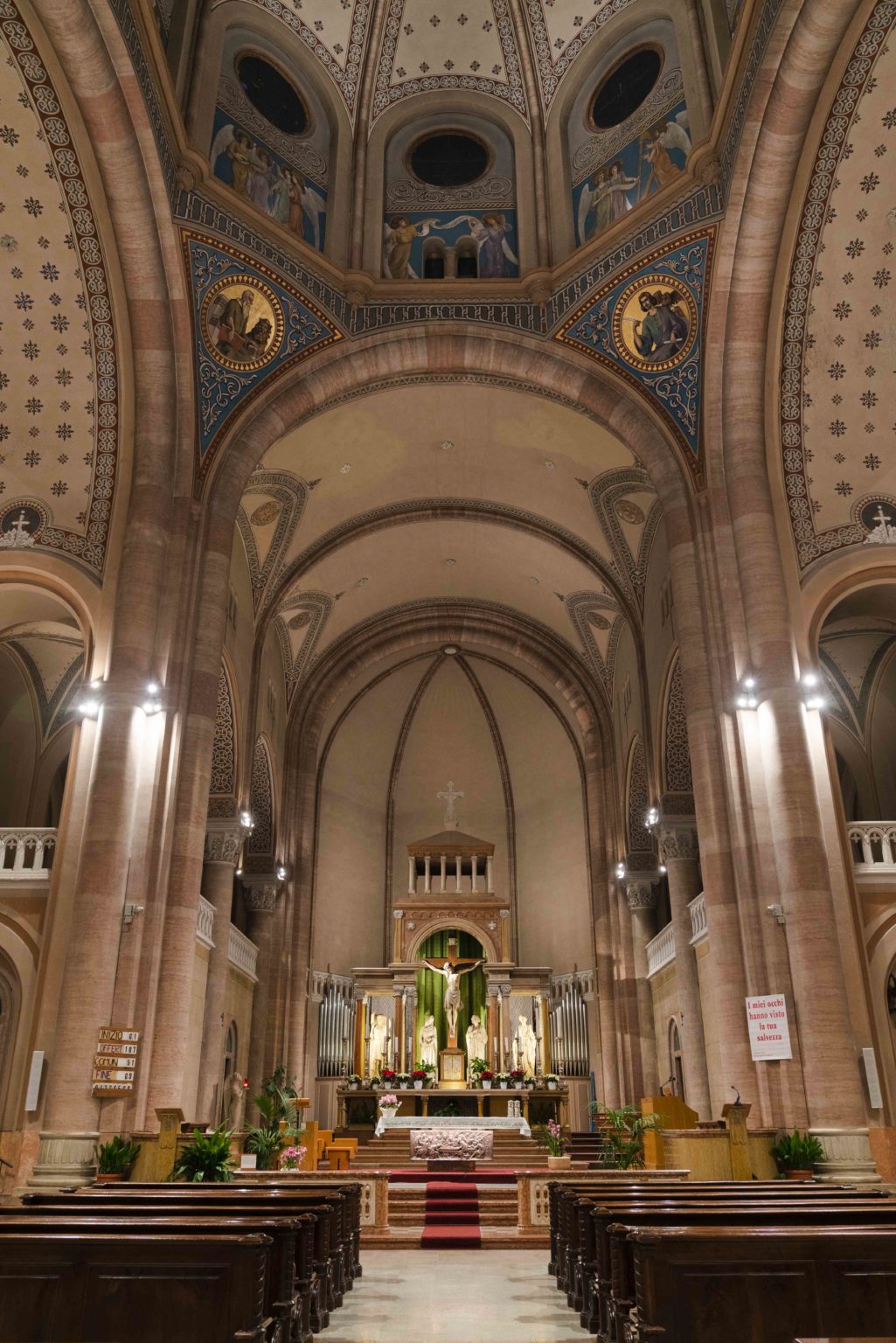 Personalizzazione corpi illuminanti intervento LEVICO – DUOMO SS. REDENTORE