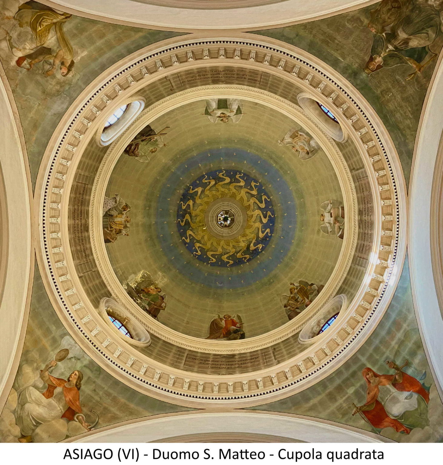 007 Cupola quadrata Illuminazione Melloncelli - ASIAGO (VI) - Duomo S. Matteo