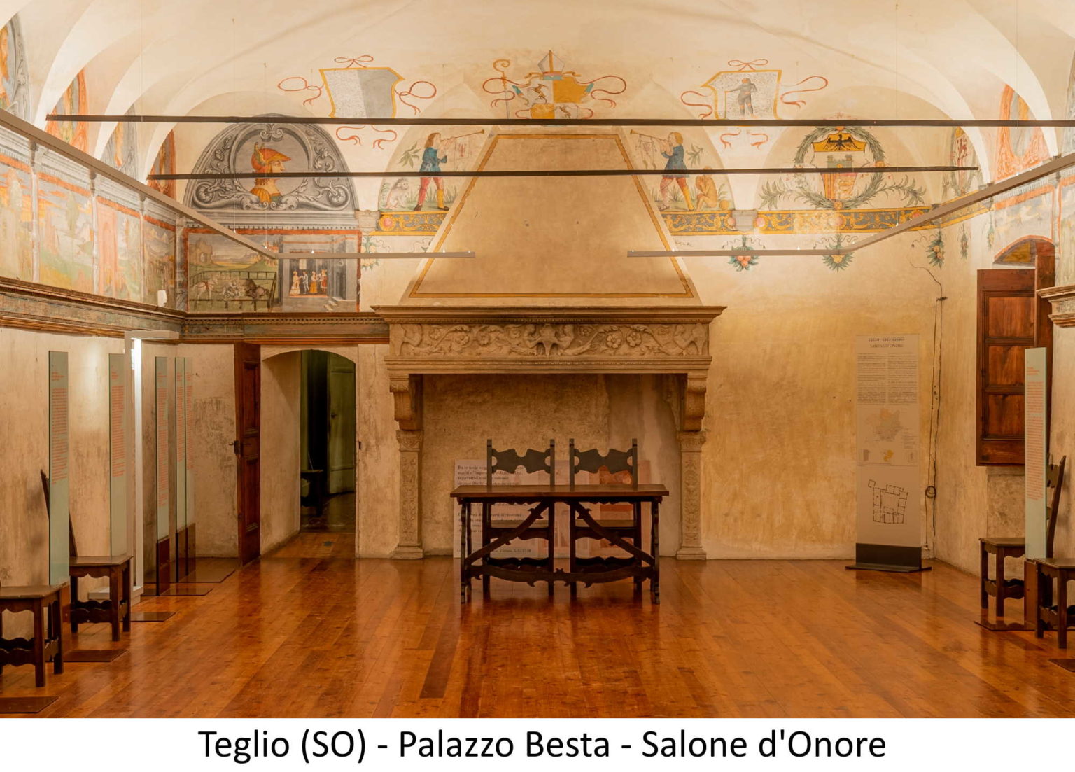 Teglio (SO) - Palazzo Besta - Salone d'Onore
