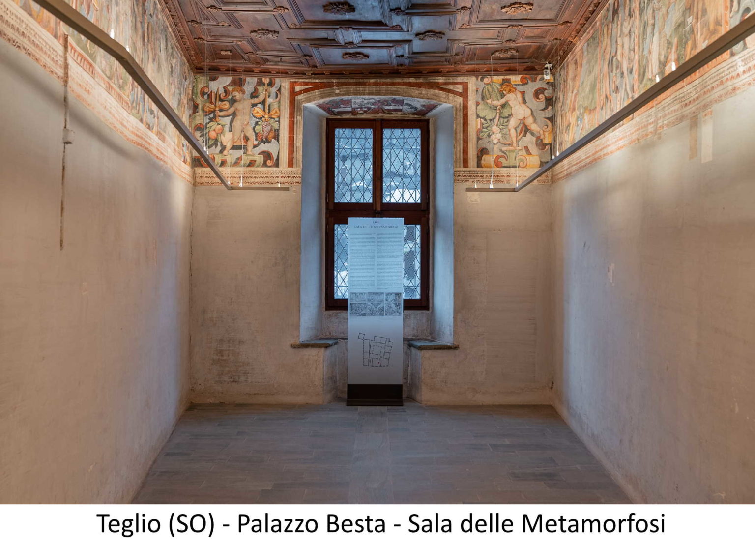 Teglio (SO) - Palazzo Besta - Sala delle Metamorfosi
