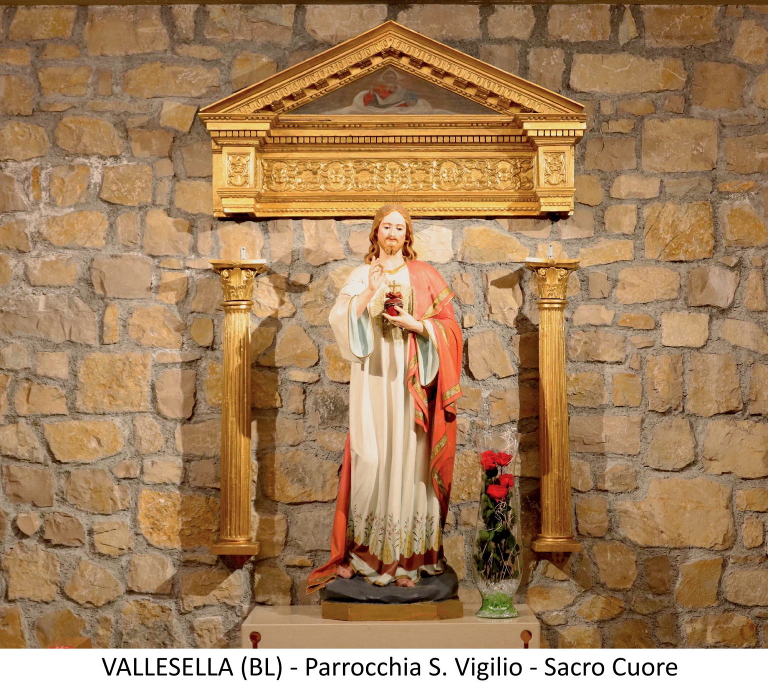 Sacro Cuore Illuminazione Melloncelli - VALLESELLA (BL) - Parrocchia S. Vigilio