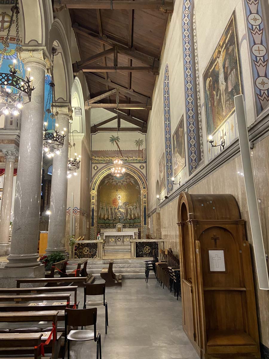 Progettazione audio Basilica di Santa Croce al Flaminio – impianti audio amplificazione per chiese