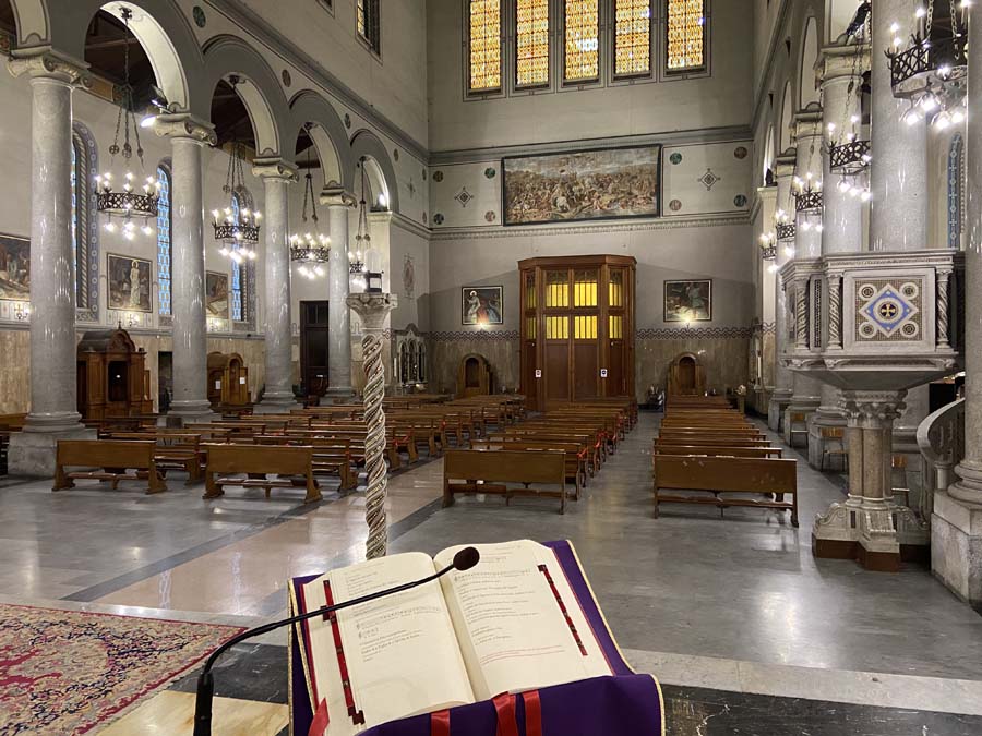  Basilica di Santa Croce al Flaminio – impianti audio amplificazione per chiese