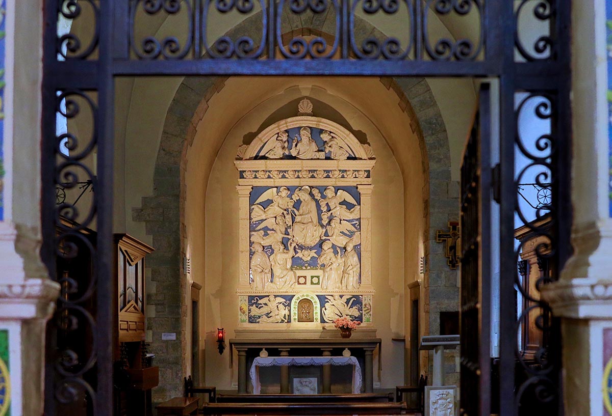 Illuminazione artistica chiese Santuario la Verna